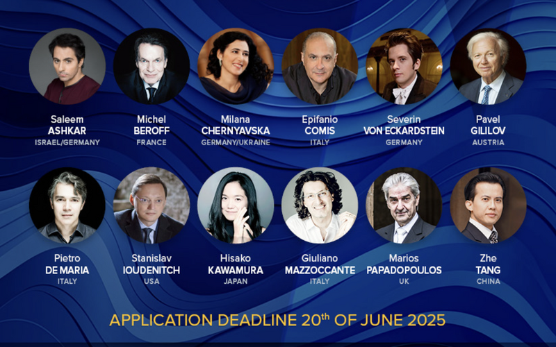 Professors of Clavicologne International Piano Festival Updated